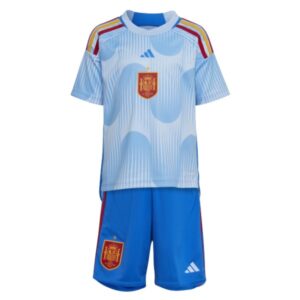 חליפת כדורגל לילדים ספרד חוץ מונדיאל 2022