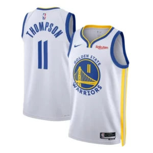 גופיית NBA קליי תומפסון - גולדן סטייט ווריורס Association Edition לבן 22/23