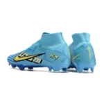 נעלי כדורגל - דגם גרב Zoom Mercurial Superfly 9 Elite KM - כחול