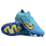 נעלי כדורגל - דגם Zoom Mercurial Superfly 9 Elite KM צבע תכלת