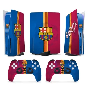 סקין לסוני 5 ברצלונה FC Barcelona PS5 Skin