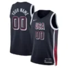 גופיית משחק נבחרת ארה"ב כחולה 2024 USA Basketball 2024 Swingman