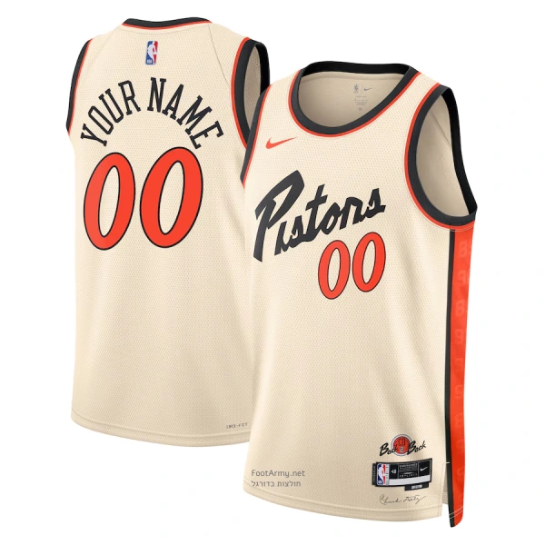 גופיית NBA דטרויט פיסטונס Detroit Pistons City Edition 24/25