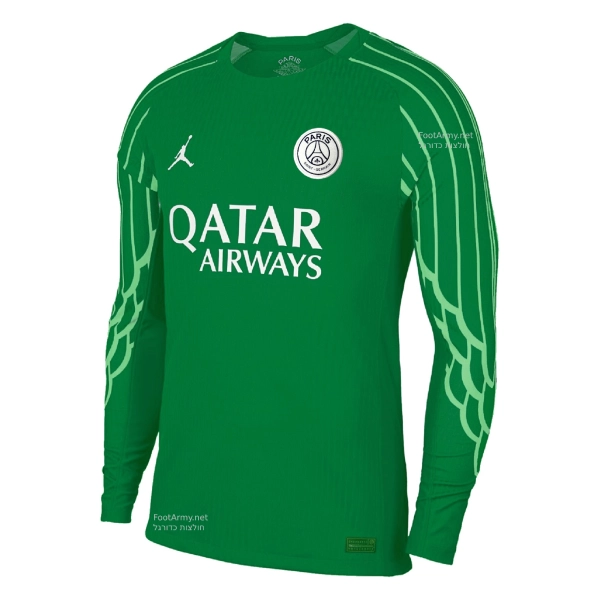 חולצת כדורגל פריז סן ז'רמן תלבושת רביעית שוער עונת 24/25 שרוול ארוך