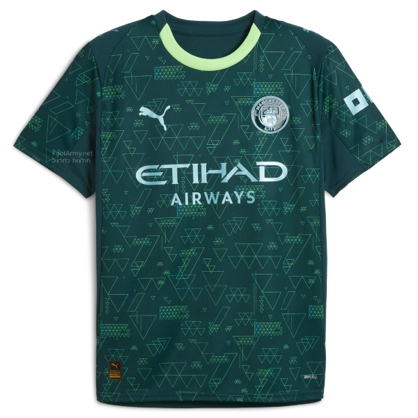 חולצת כדורגל מנצ’סטר סיטי תלבושת רביעית EA SPORTS FC עונת 25/26