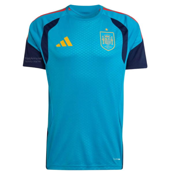 חולצת כדורגל נבחרת ספרד מדי אימון מונדיאל 2026 - צבע כחול